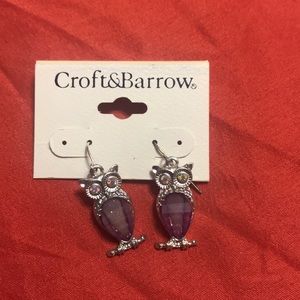 Owl earrings! NWT